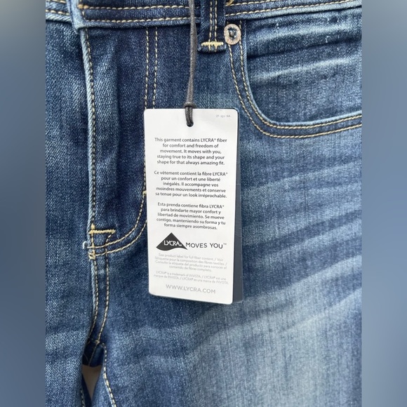 American Eagle 🦅 kickboot denim midrise super stretch size 4 jeans NWT - Picture 5 of 7